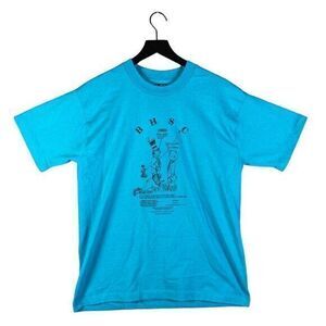 Vintage 1995 Huntington Disease Shirt Mens L USA Graphic Single Stitch Tee‎